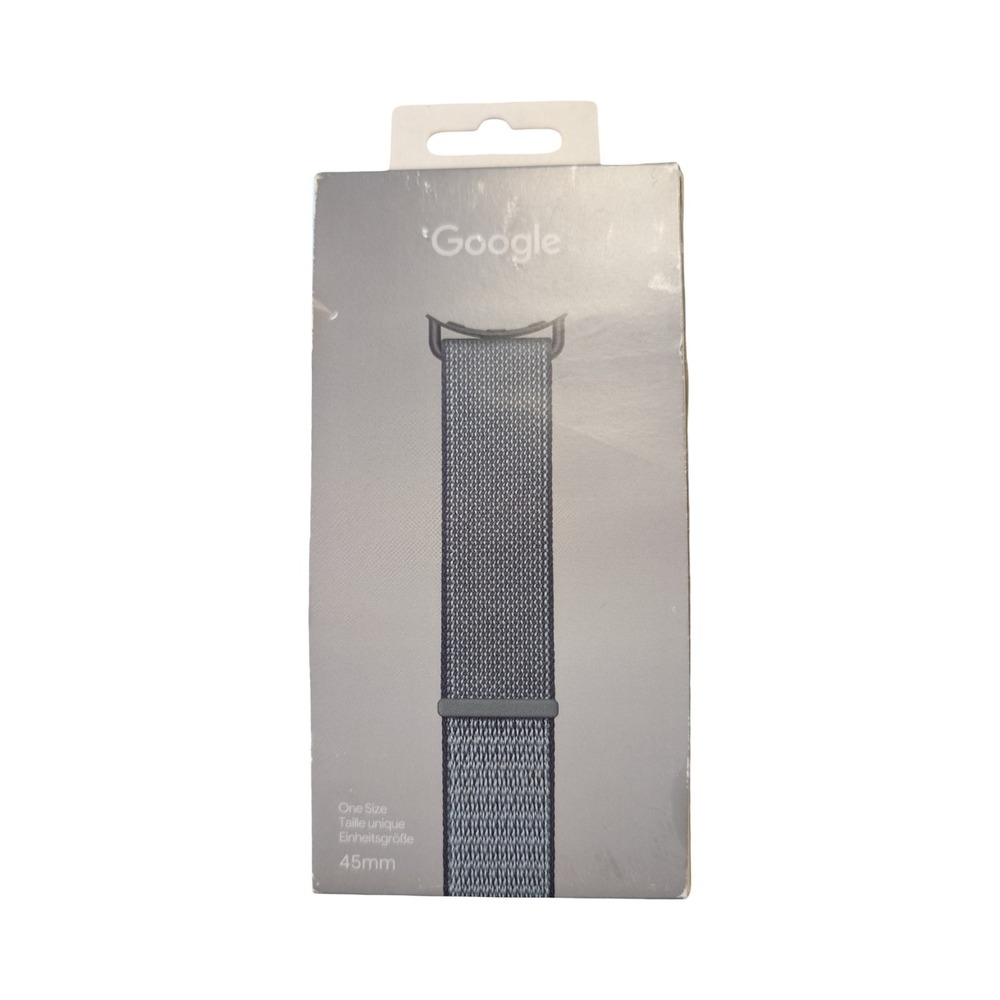 27-O Google Pixel Watch Stretch Band  3 & 4 (45mm)  - Obsidian / Matte Black